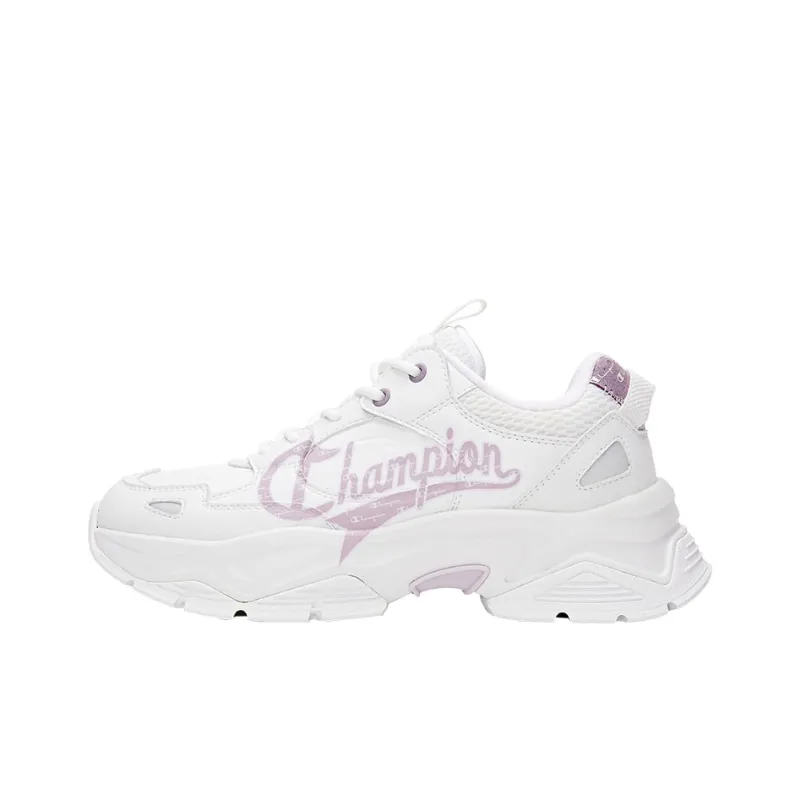 Champion Chunky Sneakers Women's Low Top Purple-0