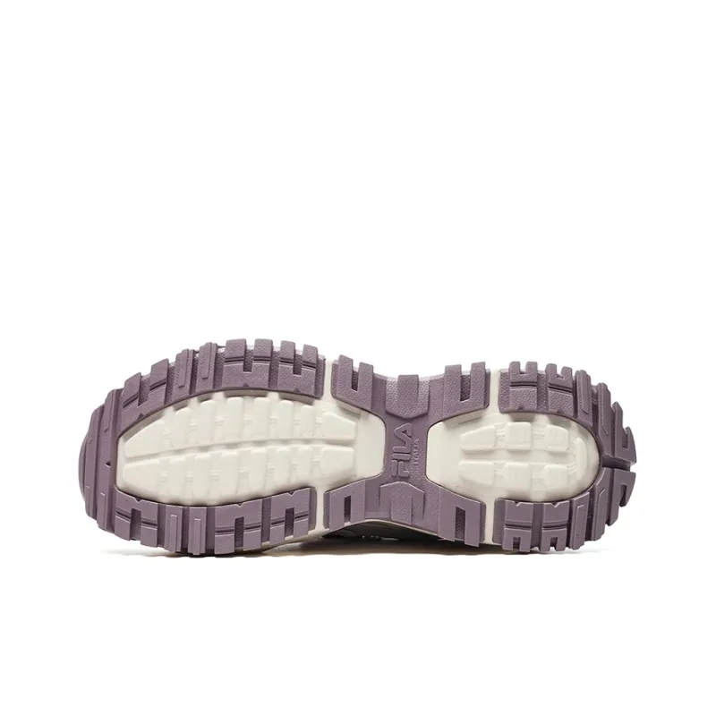 FILA FUSION Bianco Fashion Sneakers 'White Purple' Women's-5