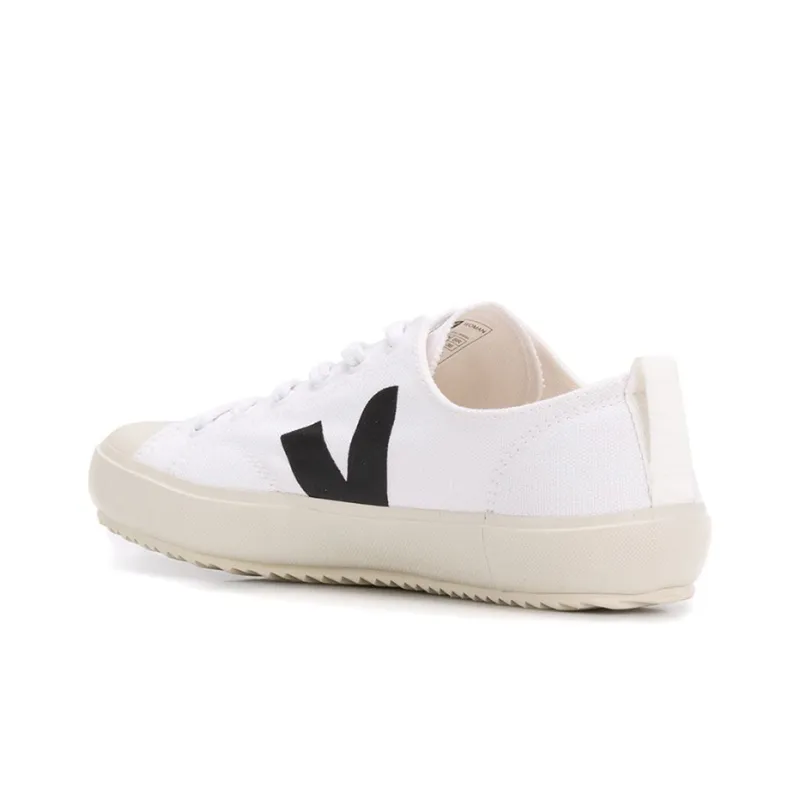 VEJA Nova Low Canvas 'White Black'-3