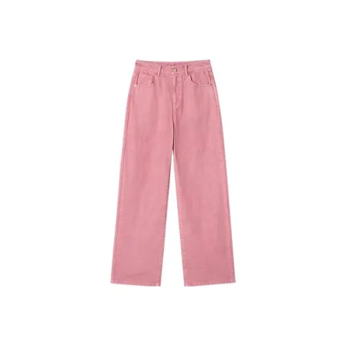 YINER GoodLand Jeans Women's Rose Pink