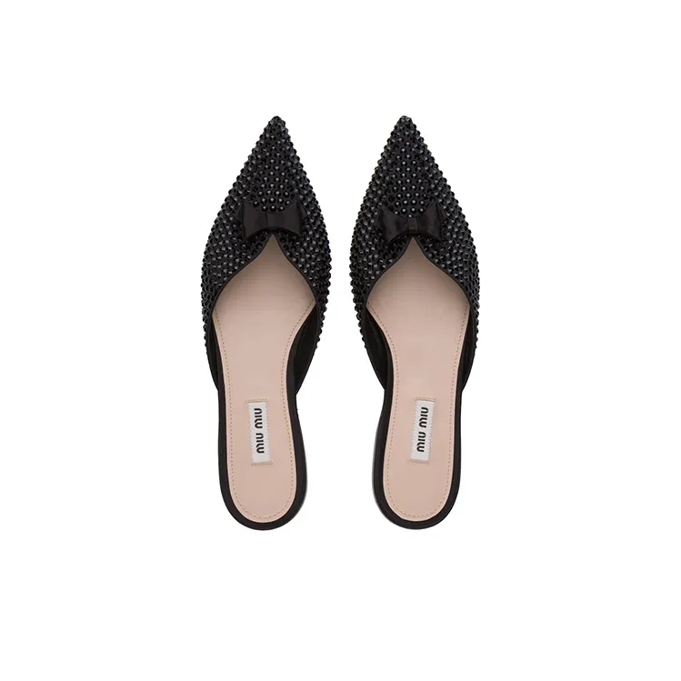 MIU MIU Casual Single Shoes Women's Black-4
