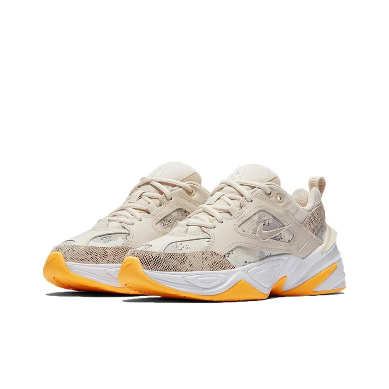 Nike M2K Tekno Light Orewood Brown White Laser Orange Moon Particle Women's-2