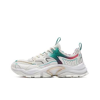 361° QU!KFOAM Low Top Chunky Sneakers Women's White Green