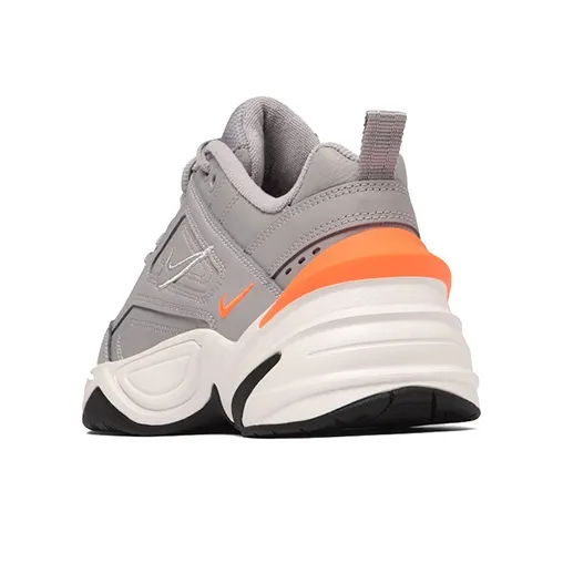 Nike M2K Tekno Atmosphere Grey Orange Women's-1