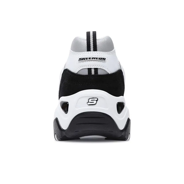 Skechers D'Lites 2.0 Low Sports Shoes Black/White-3