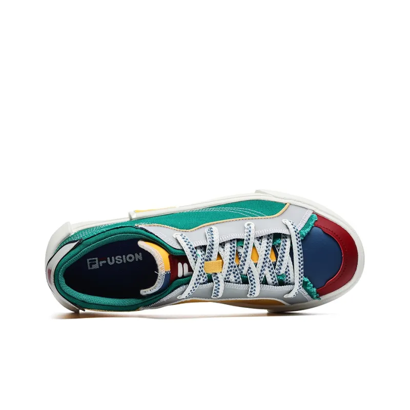 FILA FUSION Pop Skate Shoes 'Green Grey'-2