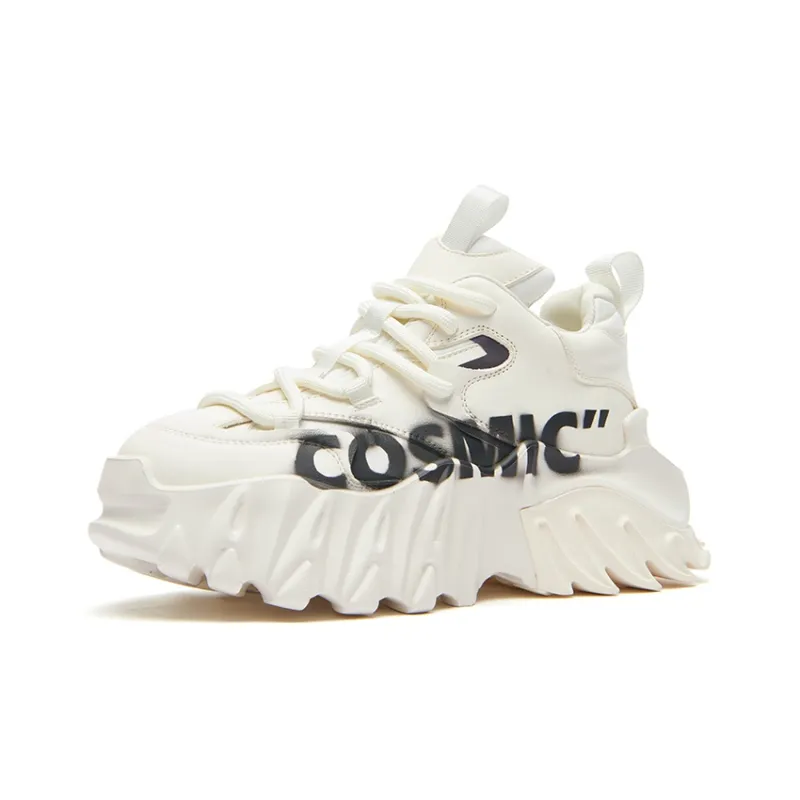 KEDDO 2.0 Chunky Sneakers Unisex Low Top Ecru-1