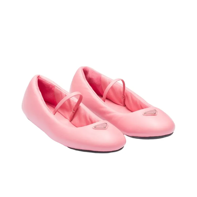 PRADA Mary Jane Shoes Women's Pink-2