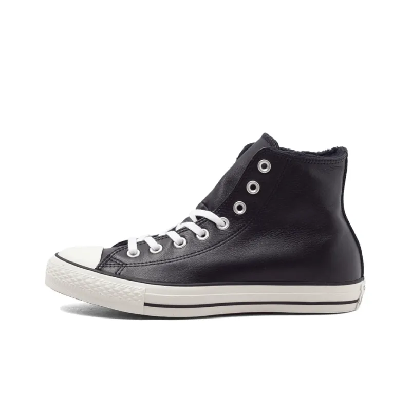Converse Chuck Taylor All Star 'Black Leather Fur'-0