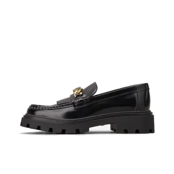 TOD'S Logo Plaque Chunky Loafers Women's