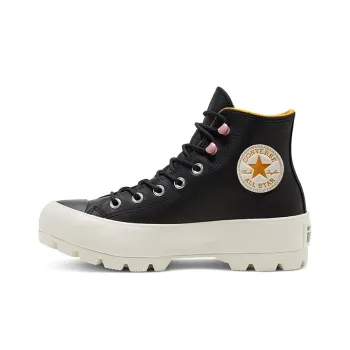 Chuck Taylor All Star Women's Converse Lugged Winter High Gtx 'Black Saffron Yellow' Women's