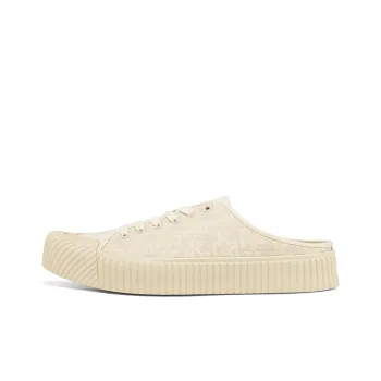 Kappa Wear Resistant Wide Coverage Lightweight Low Top Canvas Shoes Unisex White