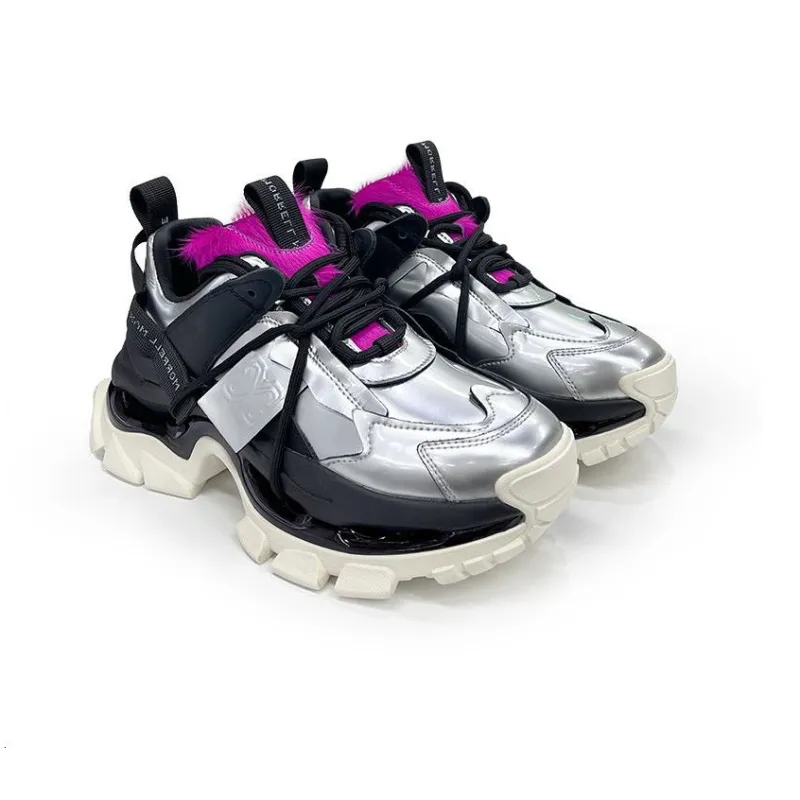 MORRELL MAXIE Low-Top Chunky Sneakers Women's Black-2