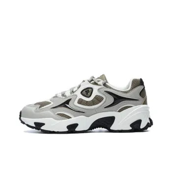 FILA FUSION Ancerus Plus One eyed Shoe Anti Slip Wear Resistant Low Top Chunky Sneakers Men's Dove Gray