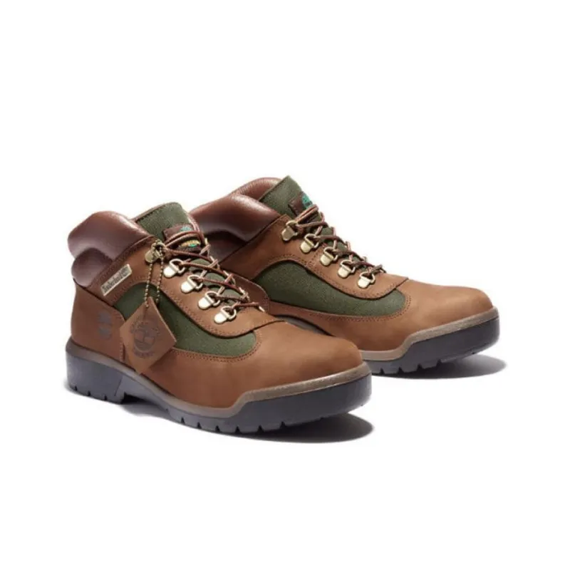 Timberland Field Boot Mid Lace Up Waterproof Chocolate-1