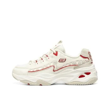 Skechers D'Lites 'White Red' Women's