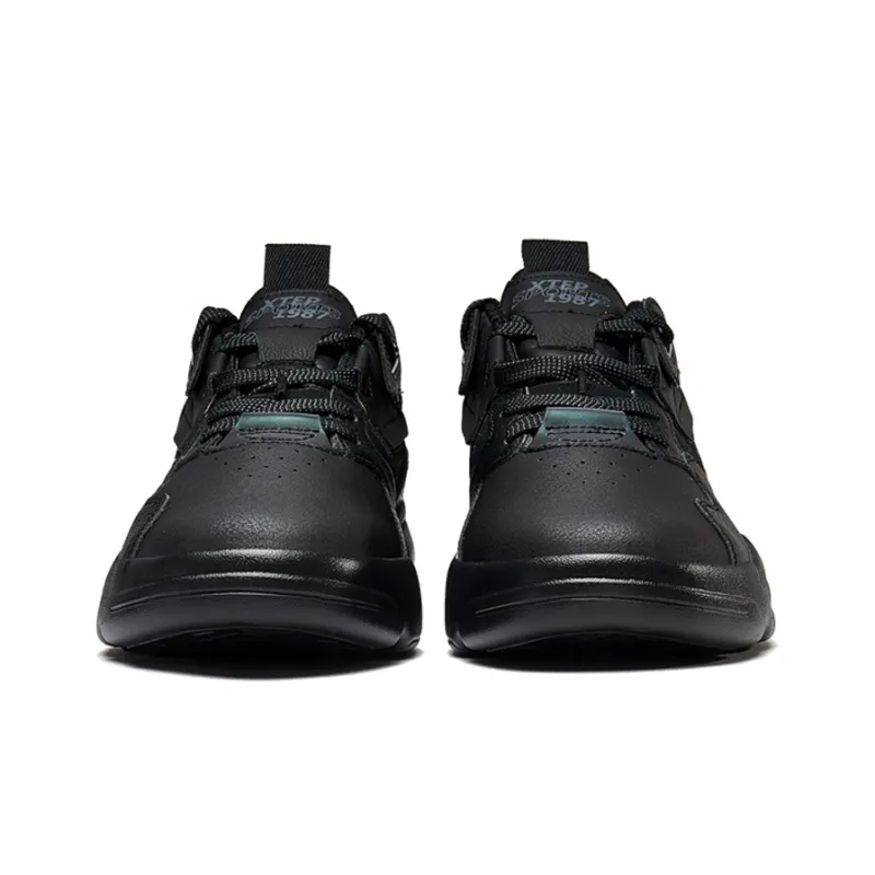 XTEP Chunky Sneakers Men Low Top Black-2
