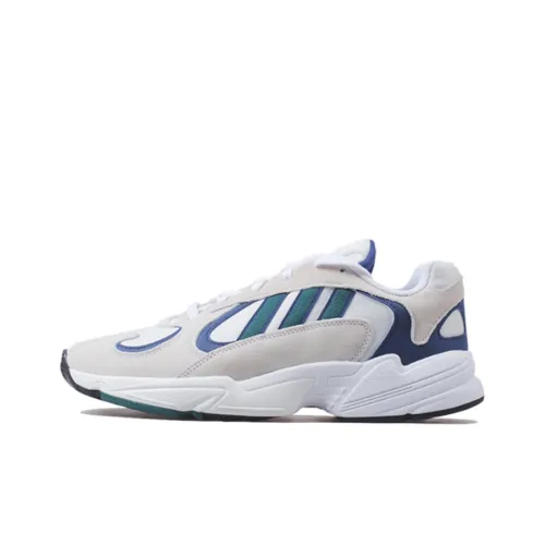 Adidas Yung-1 White Noble Green Dark Blue