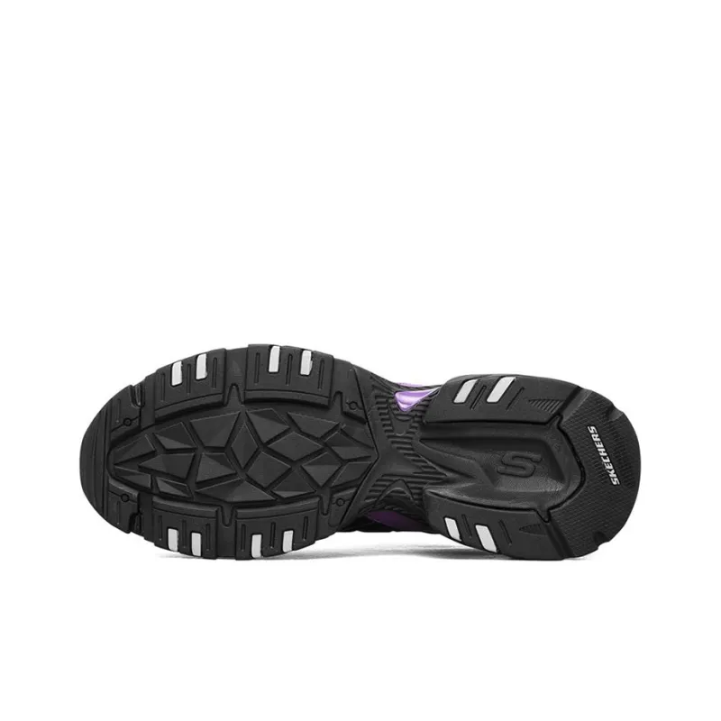 Skechers One Punch Man X Skechers Stamina V2 Low Top Running Shoes Black/Purple-4