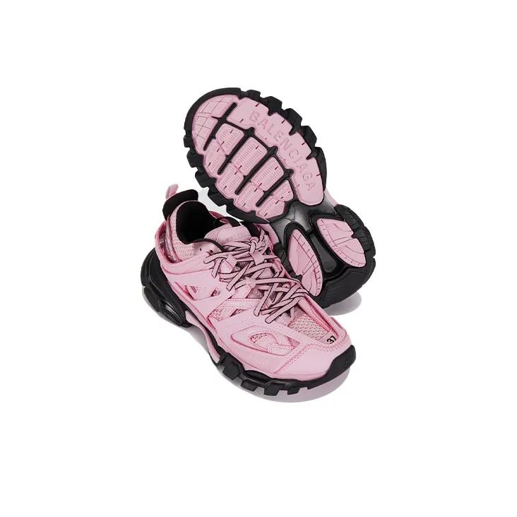 Balenciaga Track Sneaker 'Pink Black' Women's-4