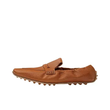 HERMES Echo Loafers Women's Brown