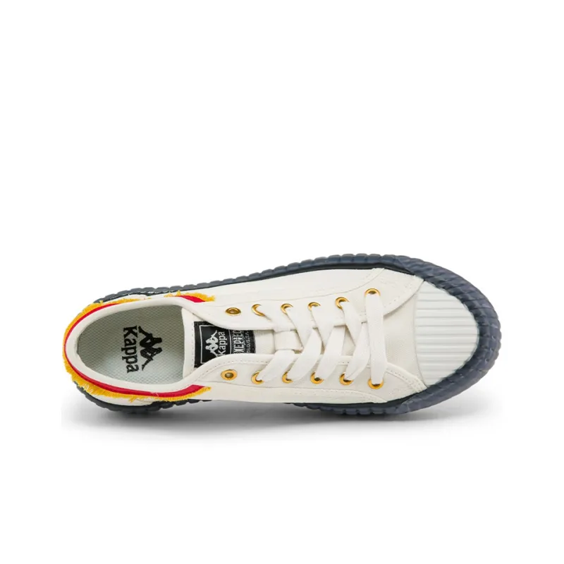 One Piece X x Kappa Lightweight Low Top Canvas Shoes Unisex White-4