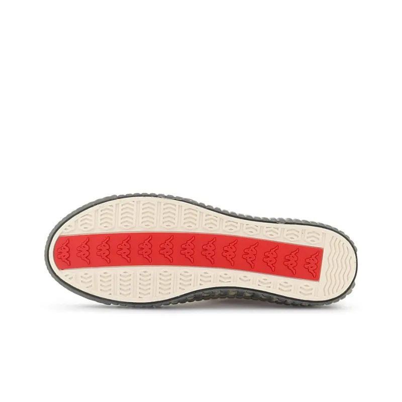 Kappa Non slip Lightweight High Top Canvas Shoes Unisex Ivory-5
