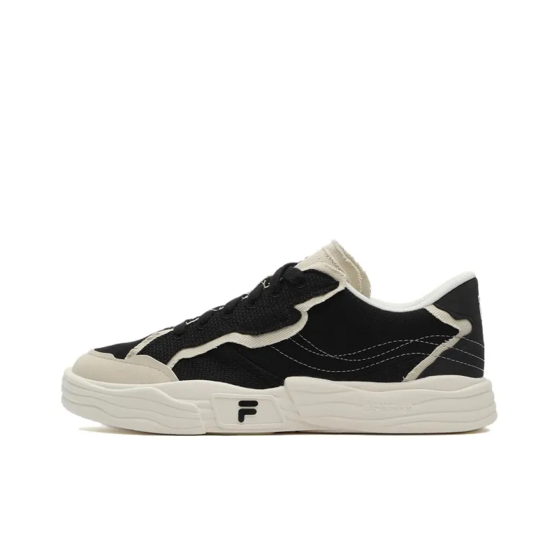 FILA FUSION Pop Skate Shoes 'Black White' Women's-0