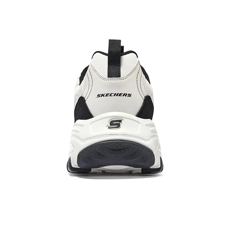 Skechers DLites 1.0 Chunky Shoes 'Beige Black'-4