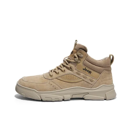 Jeep Outdoor Boots Men Earth Yellow