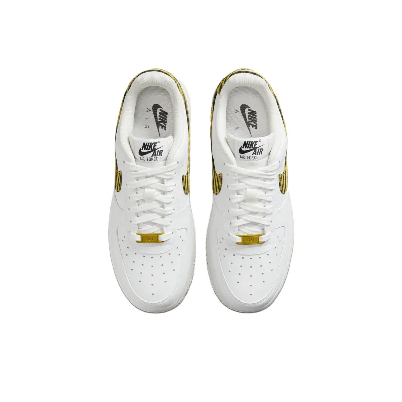 Nike Air Force 1 Low '07 Ess Trend Summit White Bronzine Black Women's-3