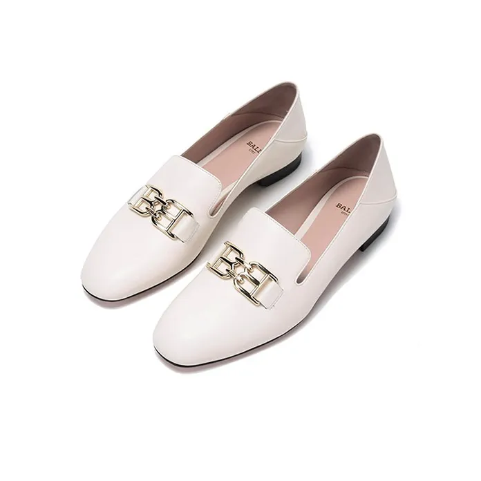 BALLY Loafers Women's Bone White-2