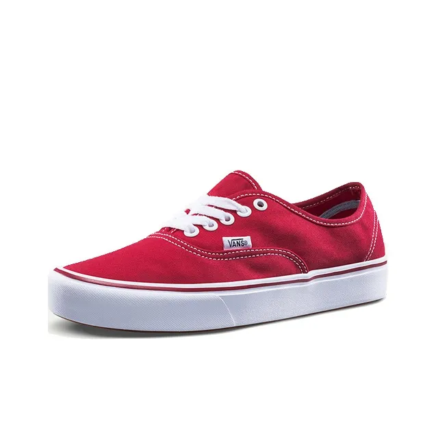 Authentic ComfyCush Vans 'Racing Red'-1