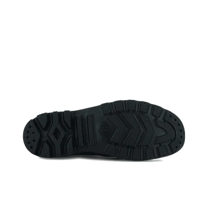 Palladium Pampa OX Future Anti Slip And Wear Resistant Breathable Low Top Canvas Shoes Unisex Black-4