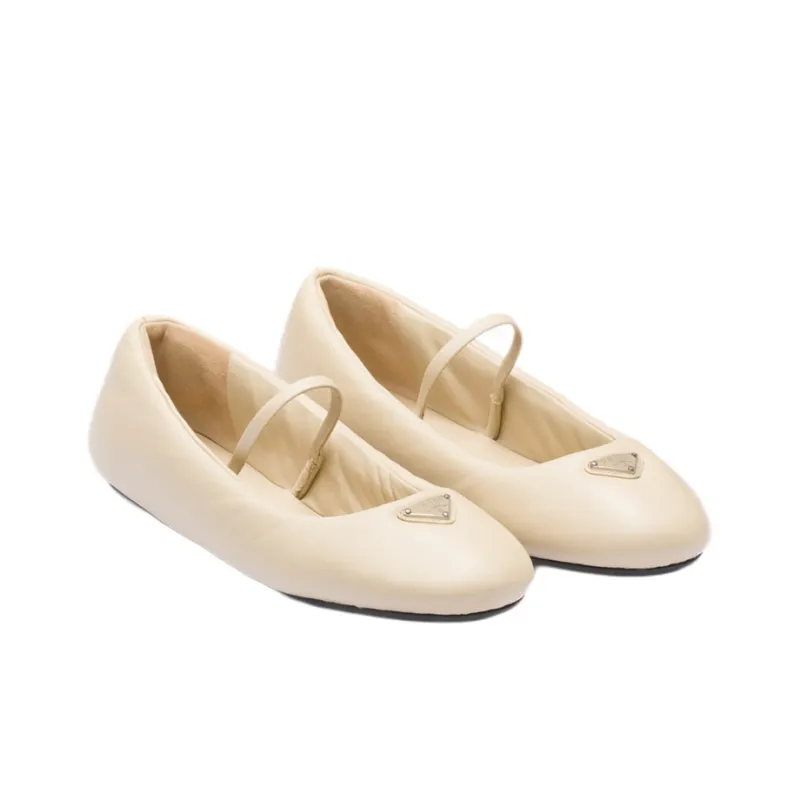 PRADA Flat Shoes Women's Yellow-1