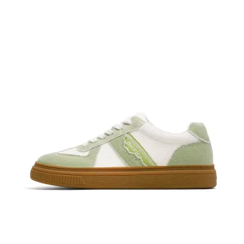Dickies Low Top Canvas Shoes Women's White Green