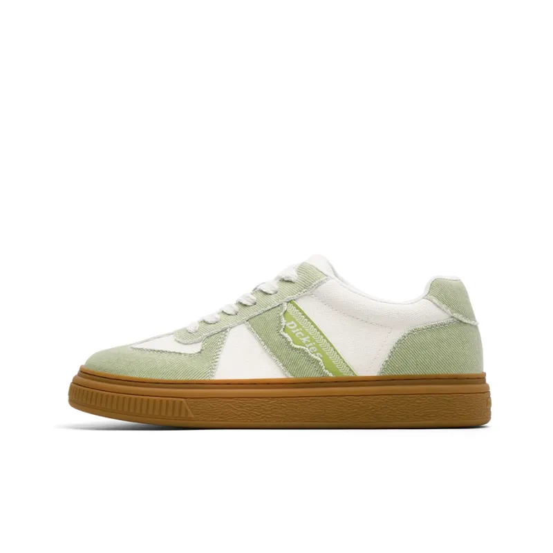 Dickies Low Top Canvas Shoes Women's White Green-0