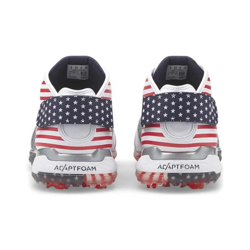 PUMA Golf Pro Adapt Delta 'White Blue Red'-3