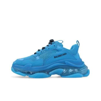 Balenciaga Triple S Sneakers 'Clear Sole Blue' Women's