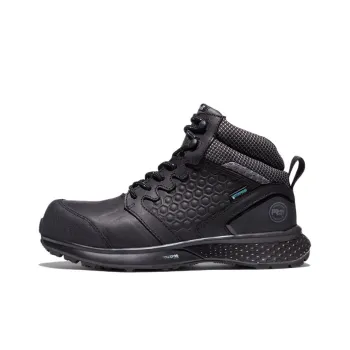 Timberland REAXION Waterproof And Wear resistant Ankle Length Outdoor Boots Women's Black