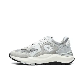 LOTTO Thundercloud Wear Resistant Cushioning Slip Resistant Low Top Chunky Sneakers Men's Glacier Gray