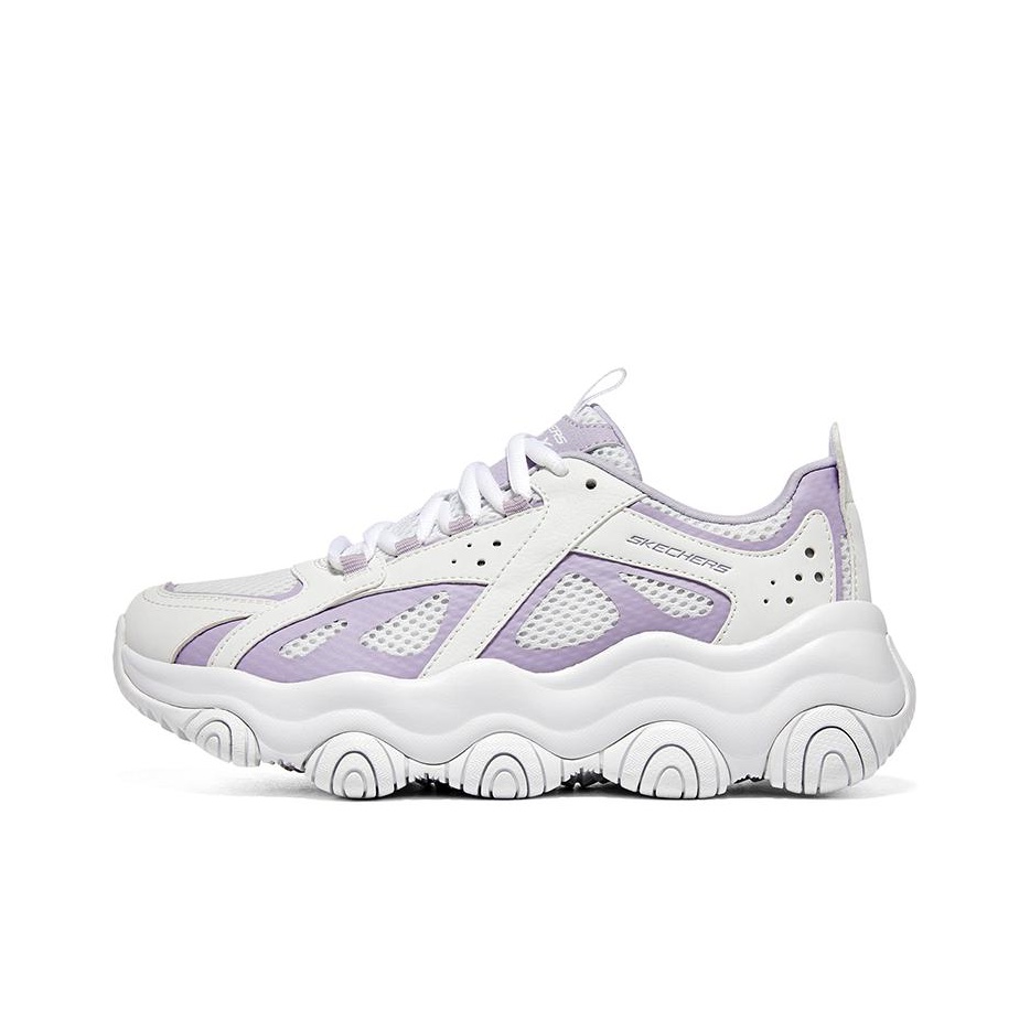 Skechers White Trendy Sneakers Casual Shoes on Sale