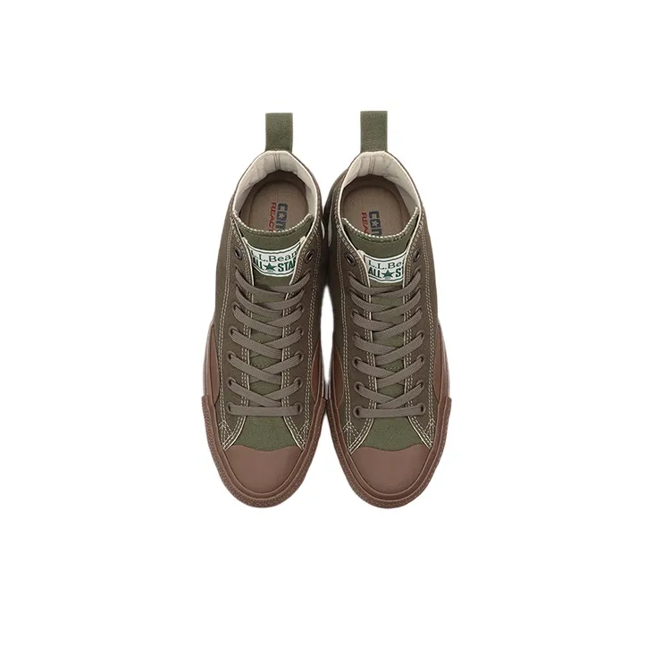 Converse Chuck Taylor All Star 100 L.L.Bean High Top Canvas Shoe Brown Japanese Version 'Brown'-2