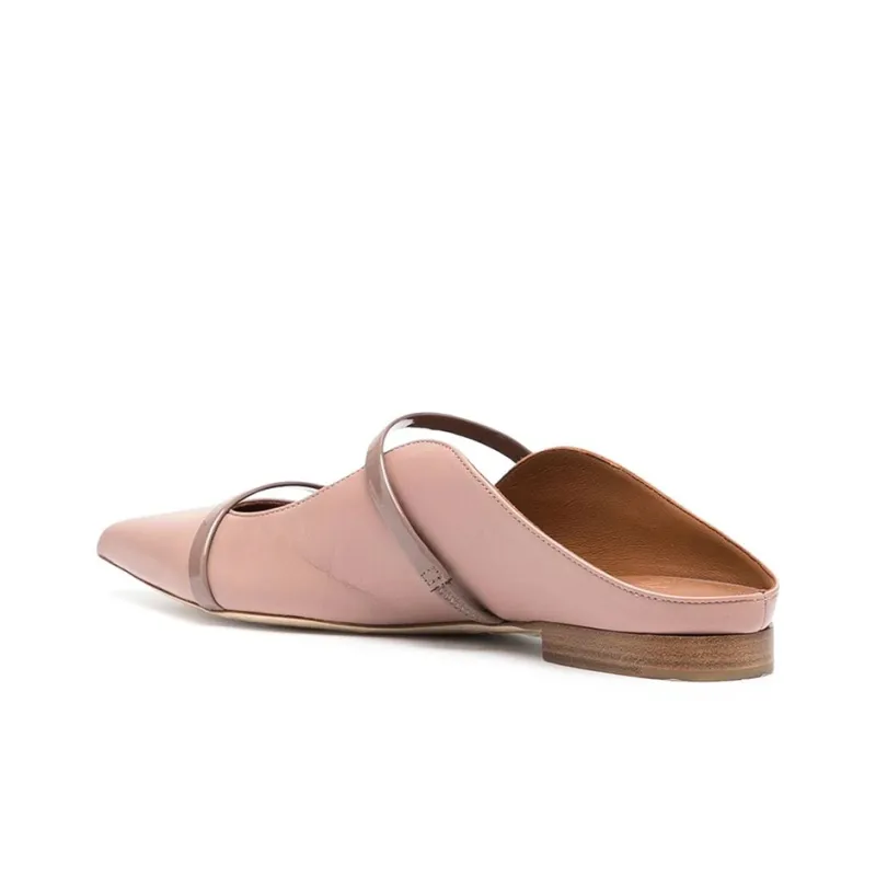 Malone Souliers Open Heel Ballerinas-2