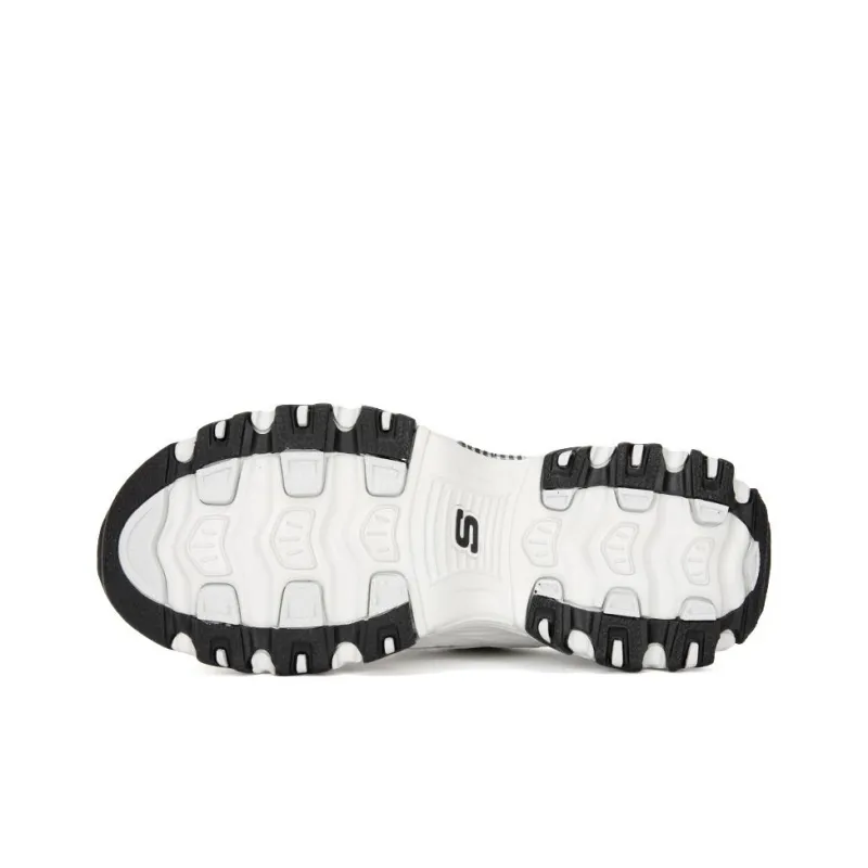 Skechers D'LITES 'White Black'-5