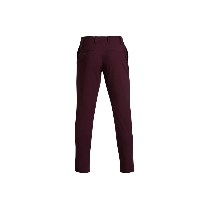 Under Armour Casual Pants Men Burgundy-1