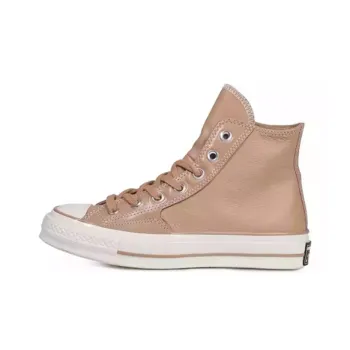Converse Chuck 70 Hi High Top Leather Champagne Tan