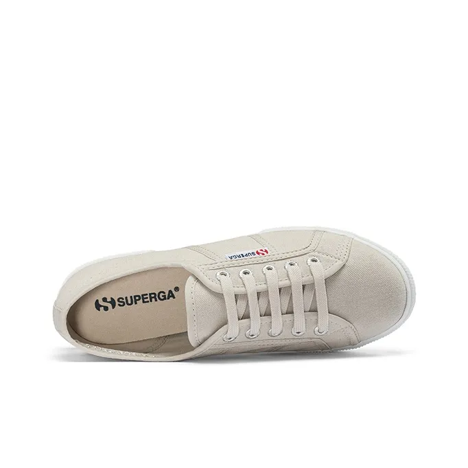 SUPERGA Abrasion Resistant Slip Resistant Low Top Canvas Shoes Unisex Gray-3