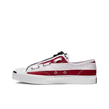 Converse Jack Purcell Zip Ox TakahiroMiyashita TheSoloist White Red