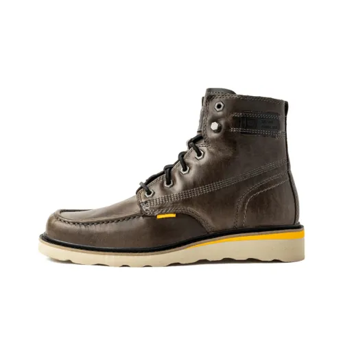 CAT Outdoor Boots Men Dark Gray